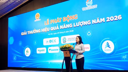 Phát động giải thưởng hiệu quả năng lượng 2026