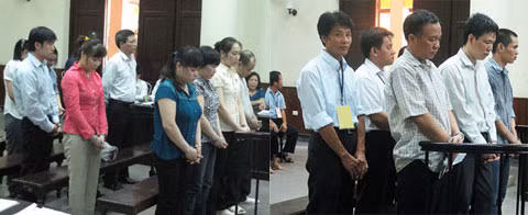 Cán bộ NH hầu tòa vì tiêu cực, tham nhũng: Lộng giả thành chân ảnh 1