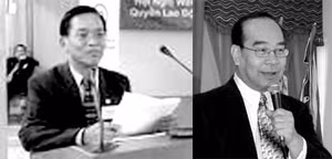 Nguyễn Thanh Trang và Lê Minh Nguyên.