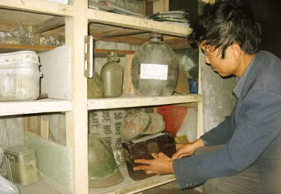 Những kỷ vật một thời bom đạn.