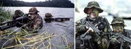 Lực lượng đặc nhiệm SEALs thường phải luyện tập và chiến đấu trong những điều kiện khắc nghiệt.