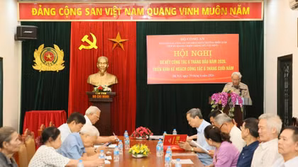 Phát huy truyền thống nghĩa tình của cán bộ Công an chi viện chiến trường miền Nam