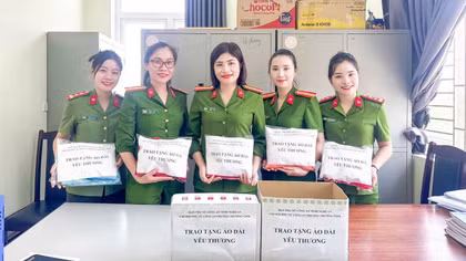 Phụ nữ Công an Nghệ An lan tỏa phong trào thi đua Ba nhất
