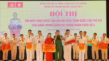 Sôi nổi Hội thi tìm hiểu Nghị quyết Đại hội XIV của Đảng