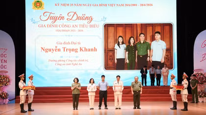 Thiếu tá Nguyễn Tú Anh: Khi gia đình là điểm tựa bình yên