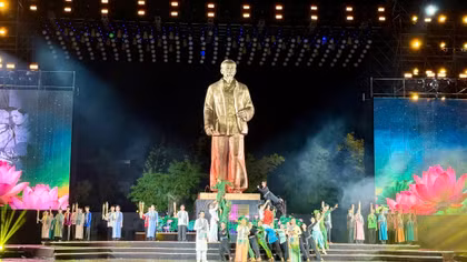 Khai mạc lễ hội Làng Sen năm 2026: Trang trọng và ý nghĩa