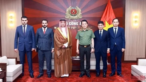 Bộ Công an Việt Nam và các đối tác Saudi Arabia mở rộng hợp tác trên nhiều lĩnh vực