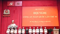 Nhiều tập thể, cá nhân có thành tích xuất sắc được khen thưởng tại Hội nghị Công an toàn quốc lần thứ 81