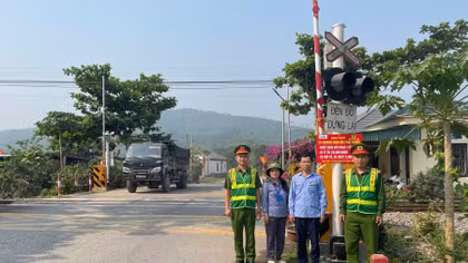 Vi phạm giao thông đường sắt ở Hà Tĩnh vẫn diễn biến phức tạp