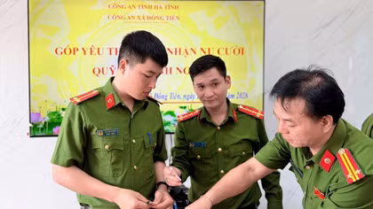 Ra mắt Cổng thông tin điện tử Công an xã để gắn kết gần dân 