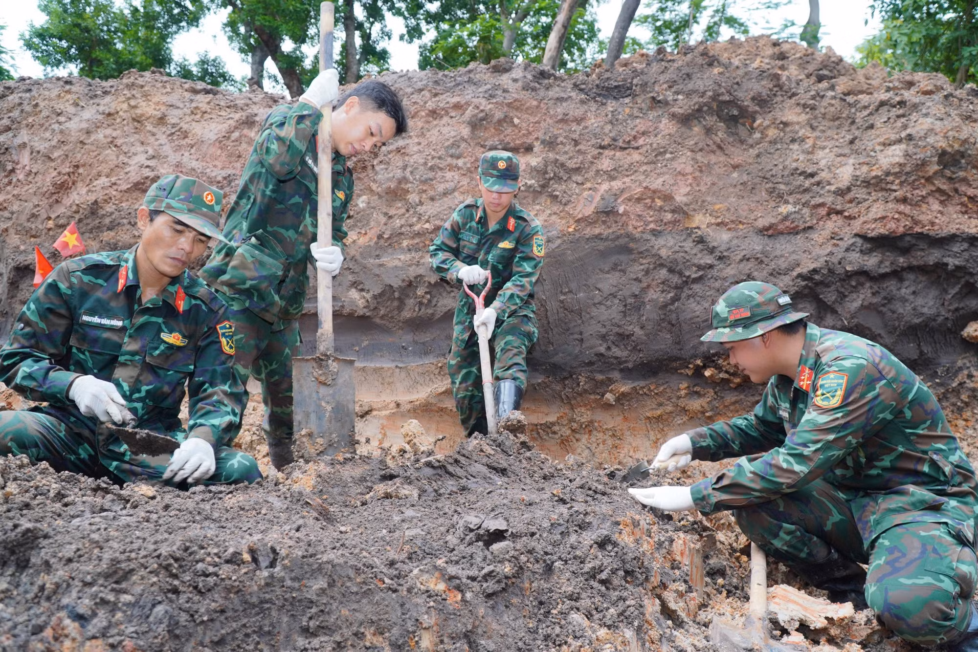 Đã quy tập 351 bộ hài cốt liệt sĩ tại Công viên Lê Thị Riêng ảnh 5