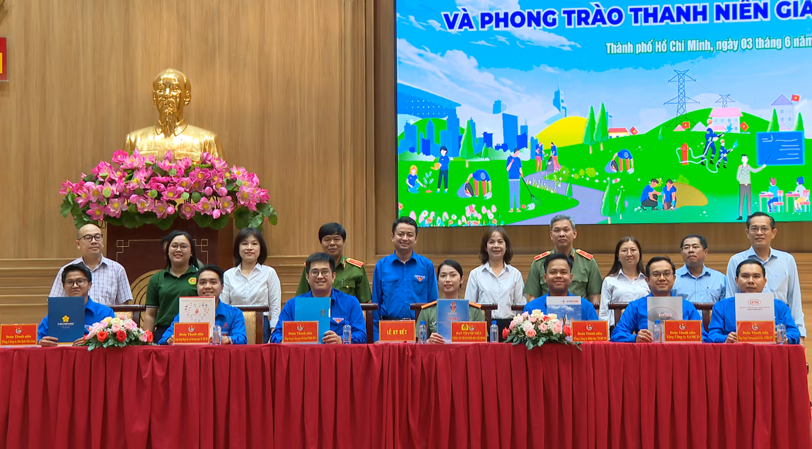 Ký kết kế hoạch liên tịch giữa Ban Thanh niên Công an Thành phố với các đơn vị phối hợp giai đoạn 2026 - 2030.
