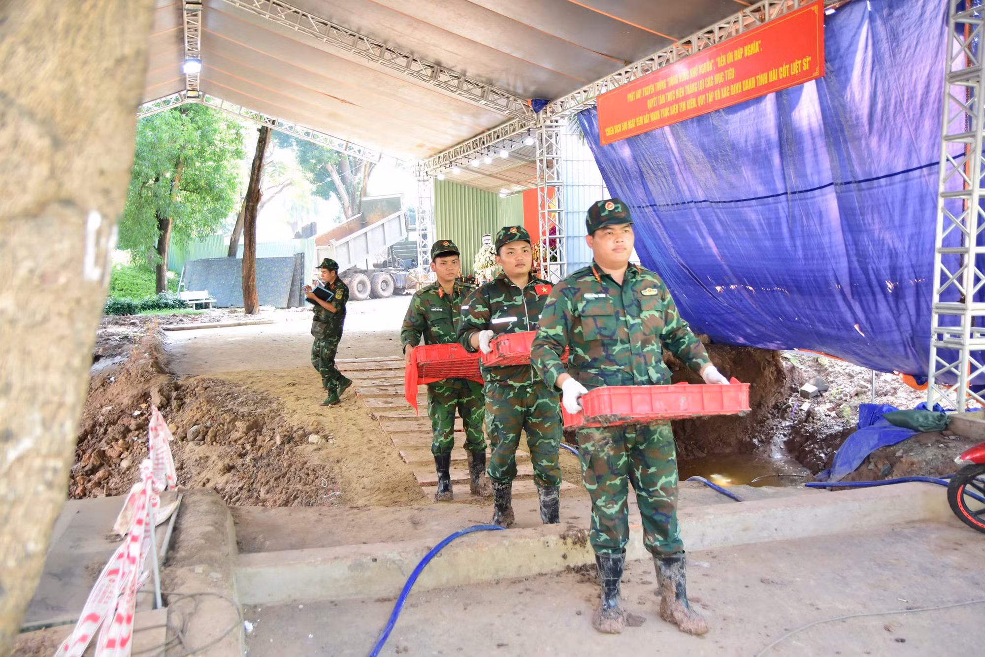 Tính đến nay, lực lượng chức năng đã quy tập được 751 hài cốt liệt sĩ.