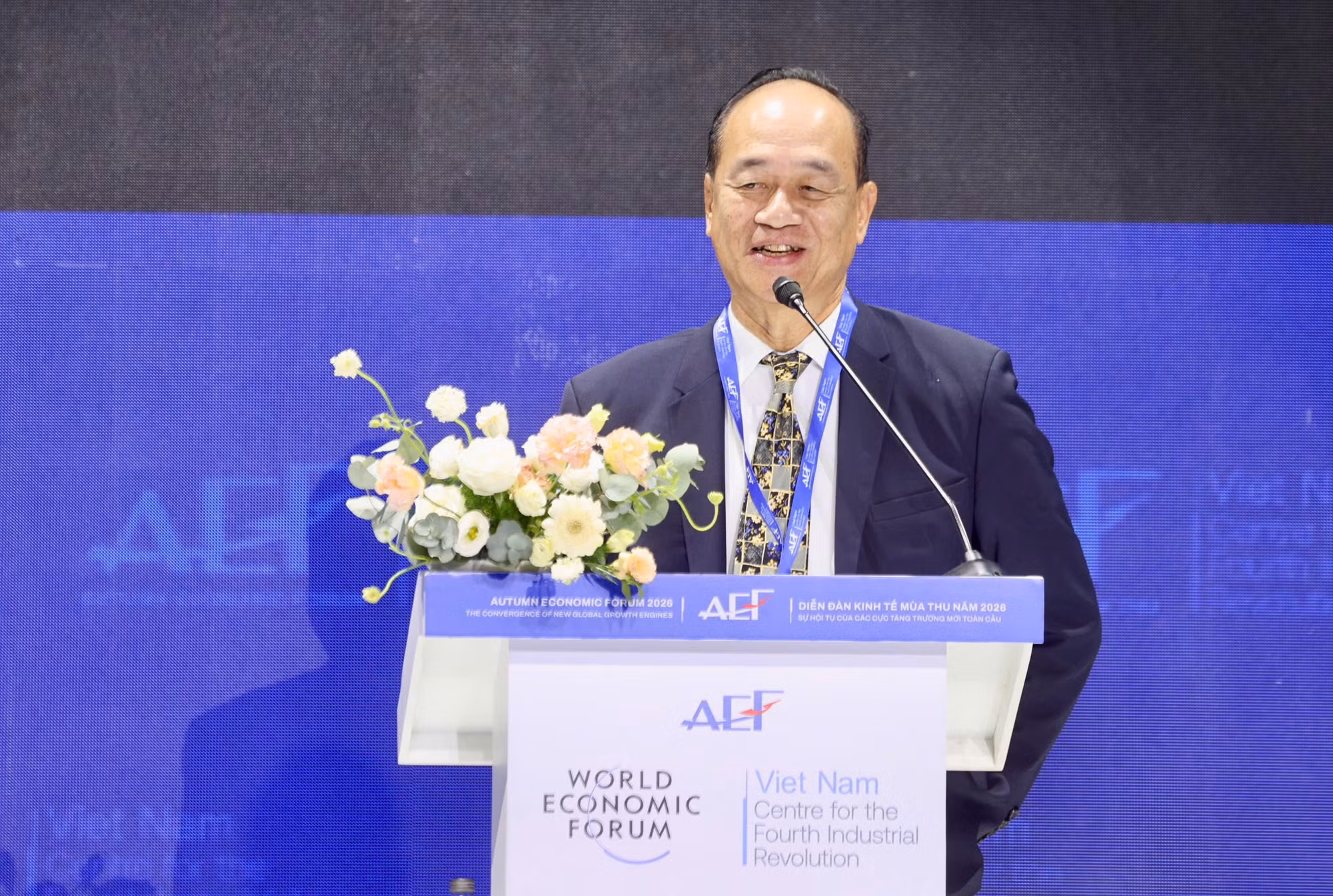Ông Albert Antoine, Giám đốc Chiến lược, Đồng sáng lập Avaiga, phát biểu chuyên đề.