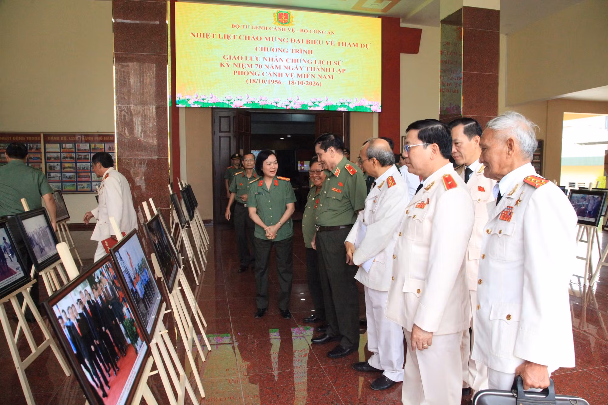 Giao lưu nhân chứng kỷ niệm 70 năm Ngày thành lập Phòng Cảnh vệ miền Nam ảnh 1