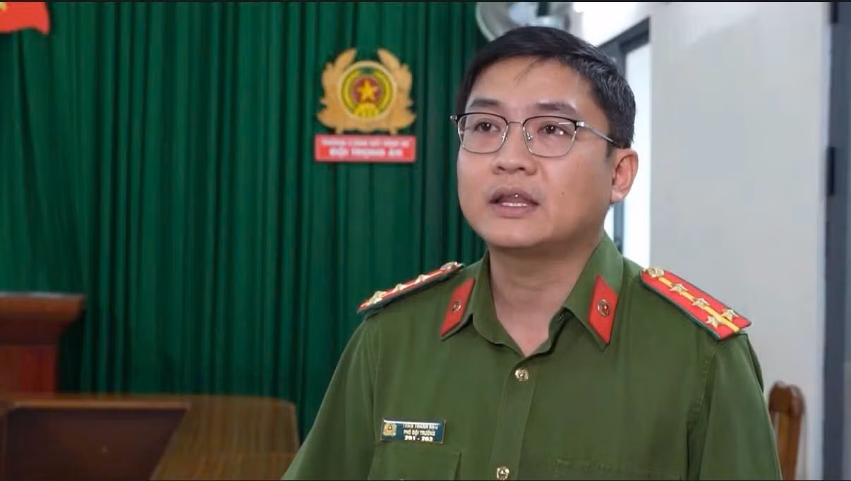 Đại úy Trần Thanh Hậu, Phó Đội trưởng Đội Trọng án, Phòng Cảnh sát hình sự Công an TP Hồ Chí Minh, thông tin về vụ án.