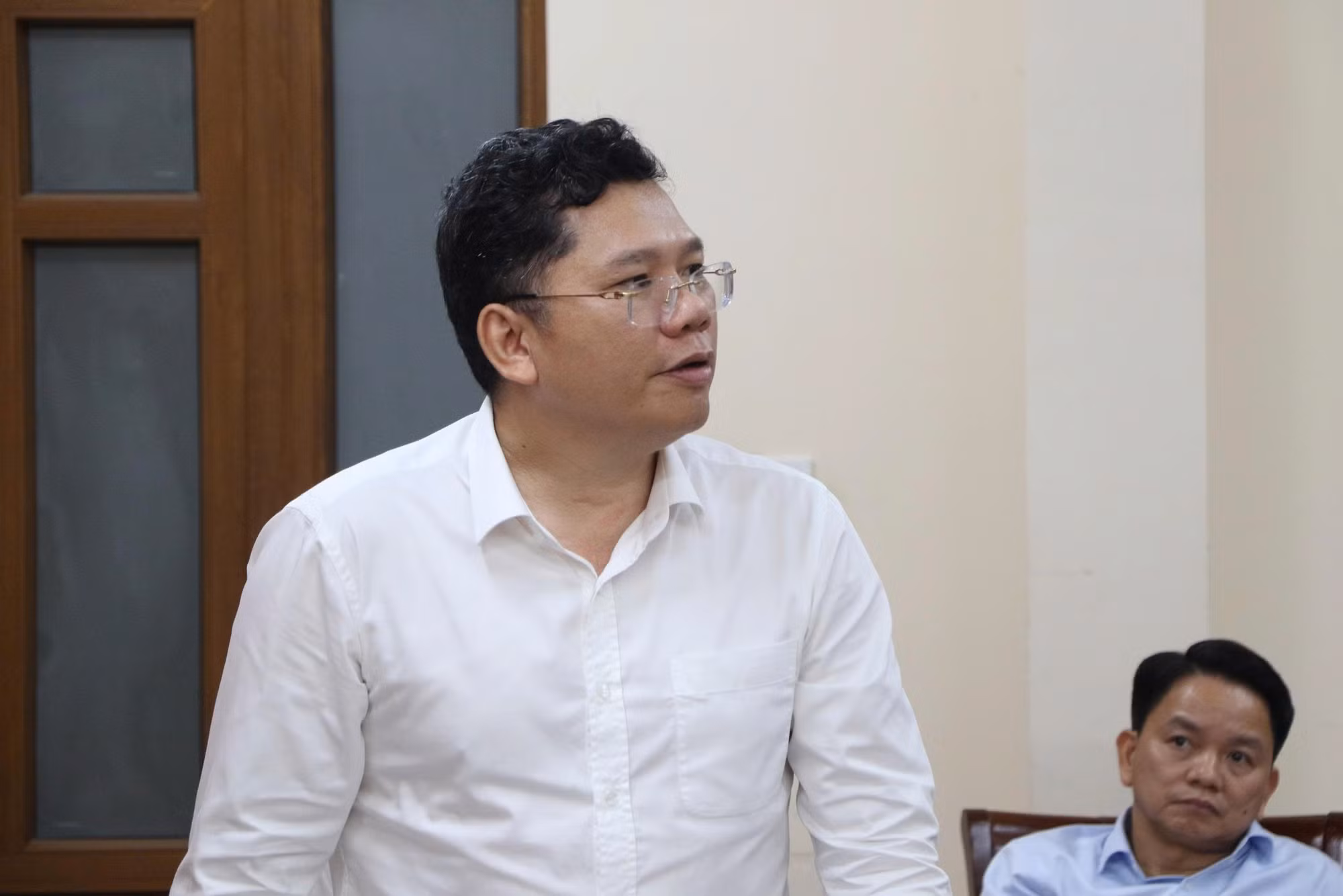 Đồng chí Hoàng Nguyên Dinh, Phó Chủ tịch UBND TP Hồ Chí Minh phát biểu tại buổi lễ khen thưởng.