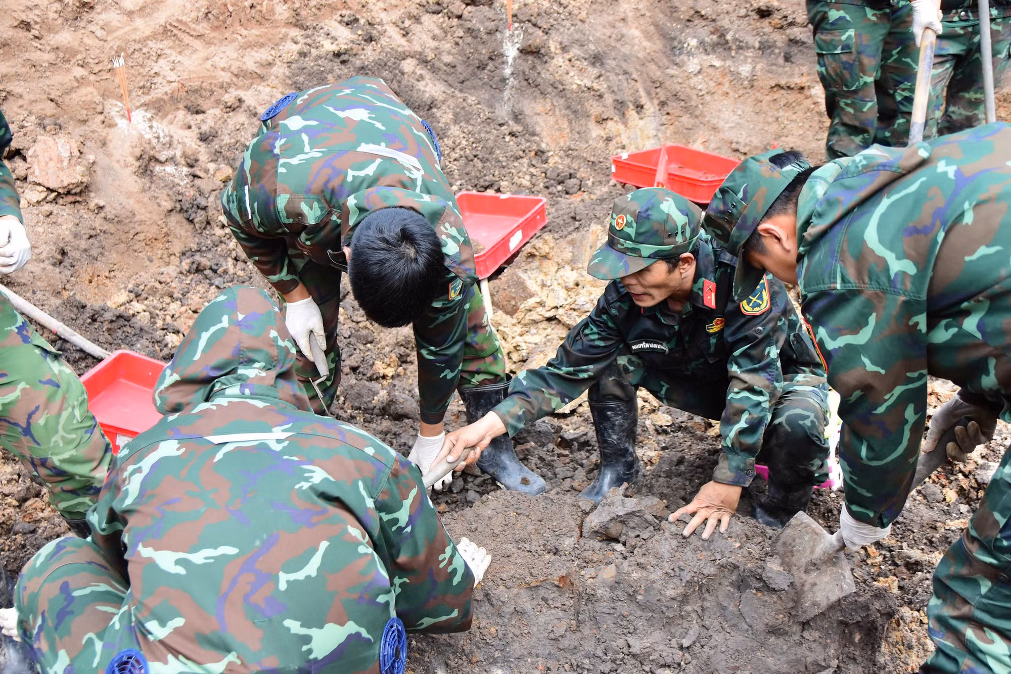 Chỉ trong 2 tháng đã quy tập được 455 bộ hài cốt liệt sĩ tại Công viên Lê Thị Riêng.