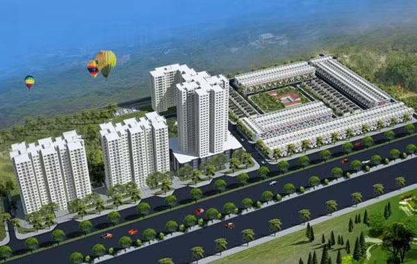 Mô phỏng Khu dân cư Bình Trưng Đông - Cát Lái.