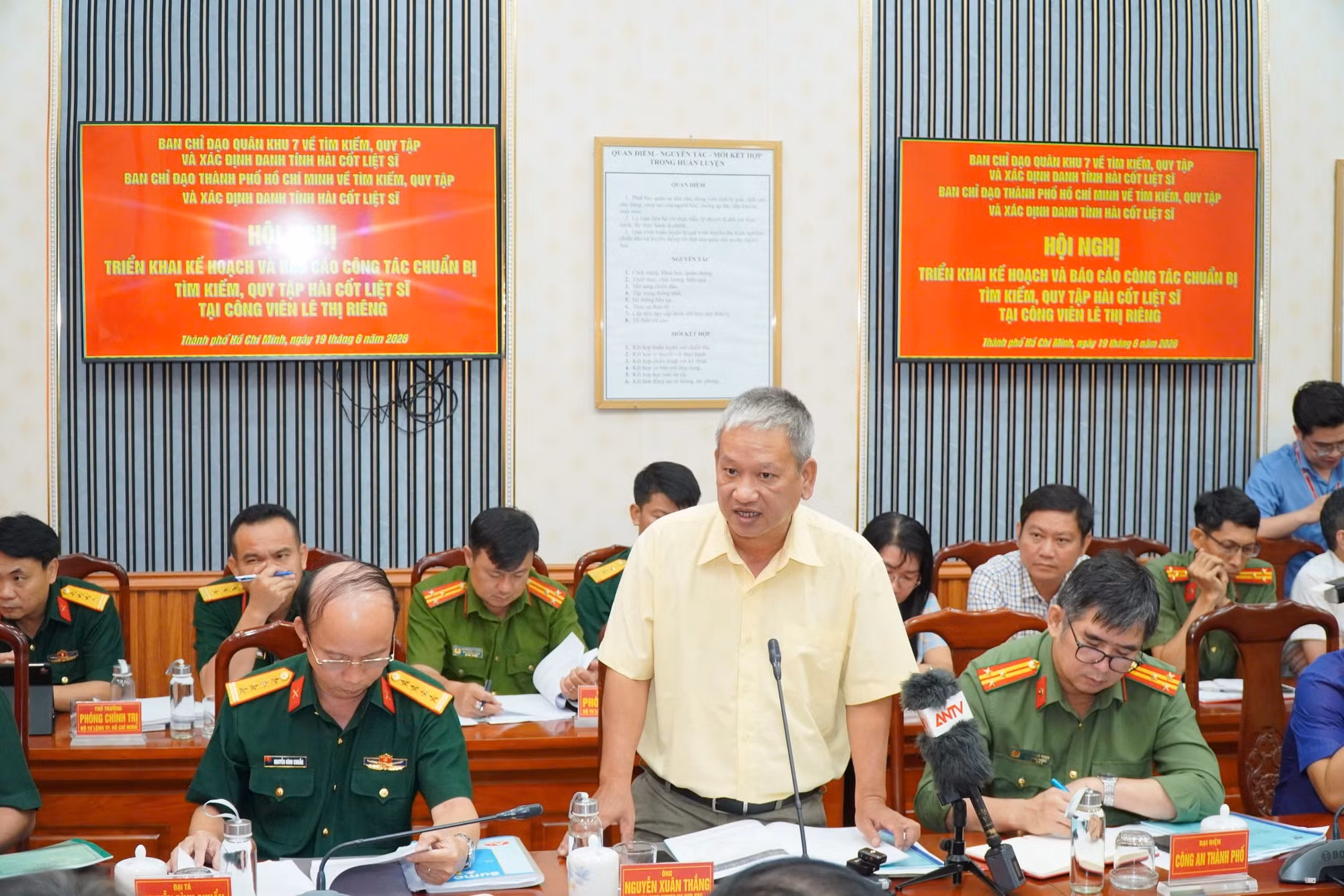 Khẩn trương triển khai tìm kiếm hài cốt liệt sĩ tại Công viên Lê Thị Riêng ảnh 4