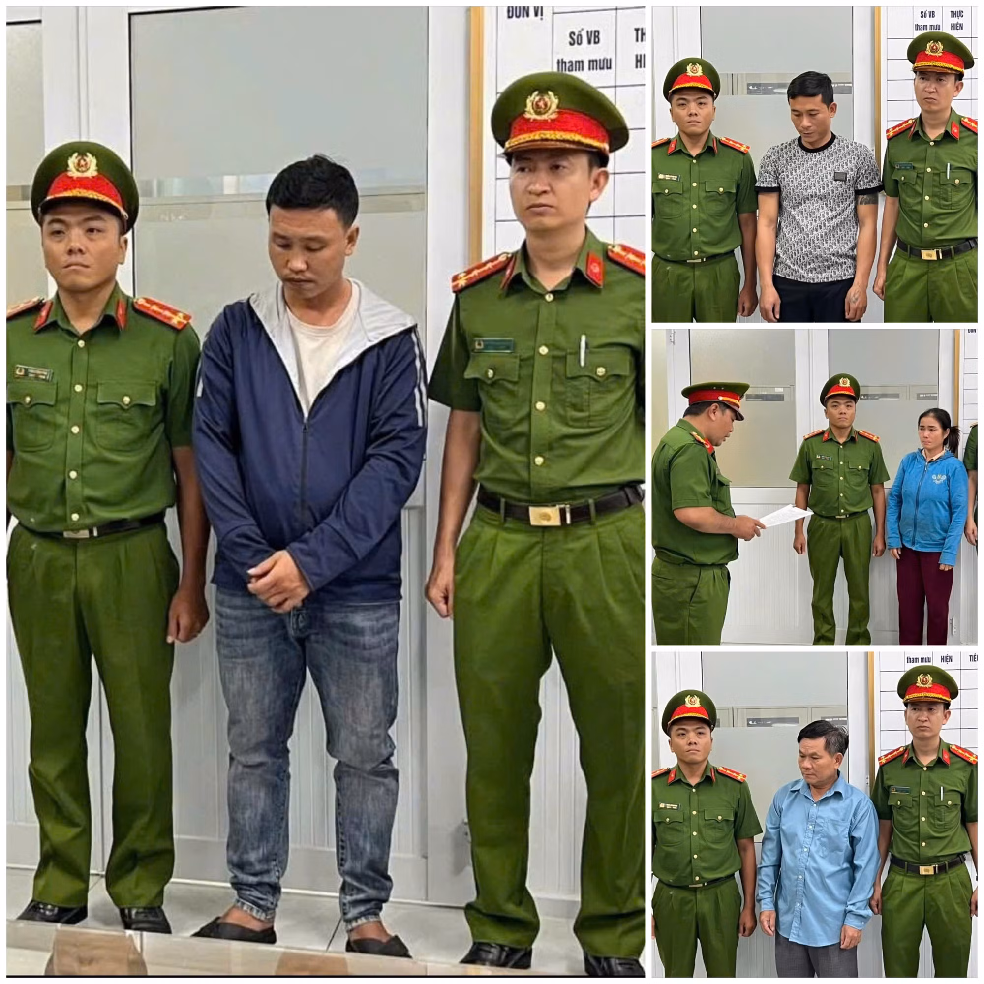 Các đối tượng bị khởi tố bị can, bắt tạm giam về tội về tội “Sản xuất, mua bán hàng giả là phụ gia thực phẩm”.