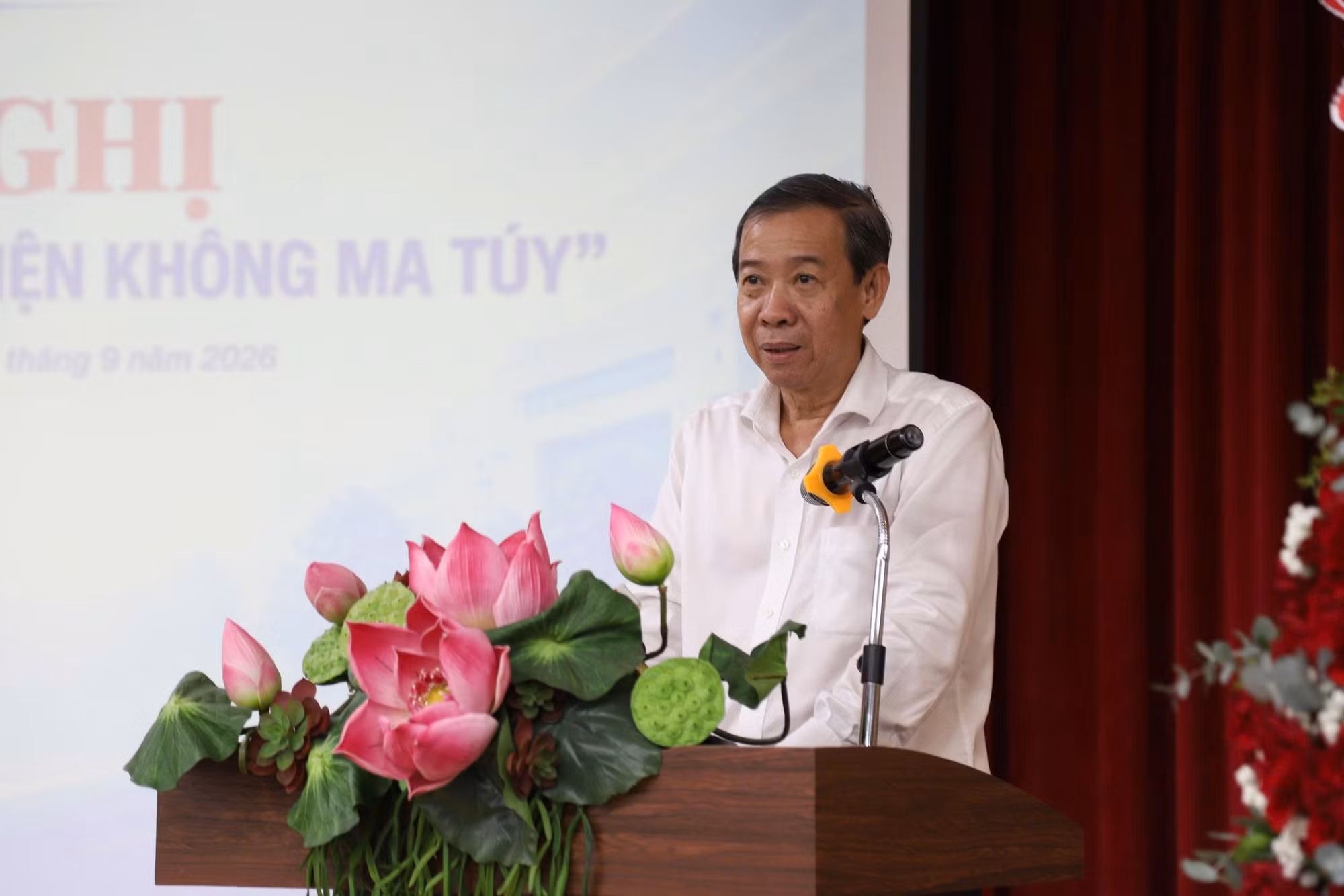 TS.BS Nguyễn Văn Vĩnh Châu, Phó Giám đốc Sở Y tế TP Hồ Chí Minh phát biểu ý kiến.