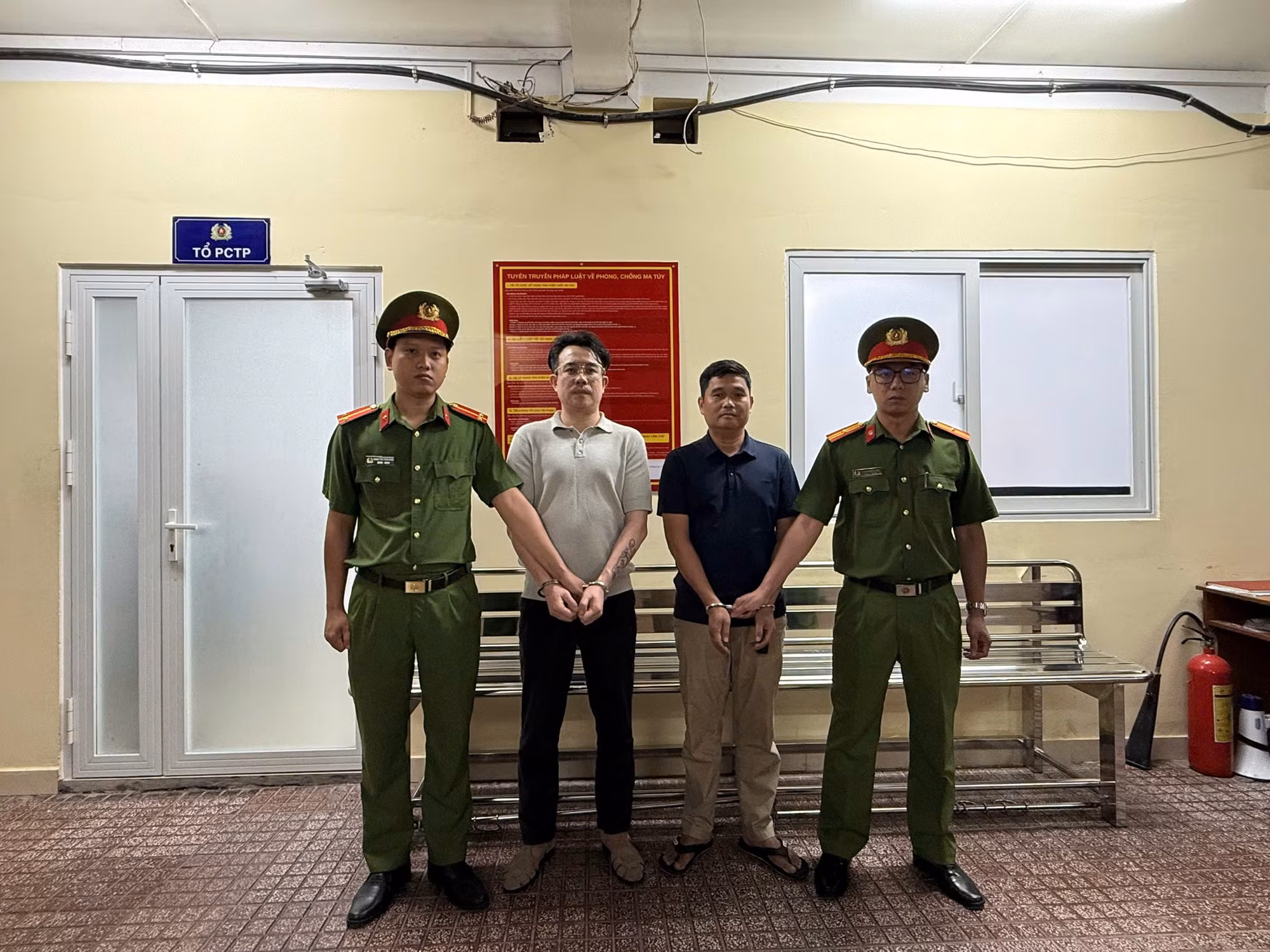 Dương Quốc Thái và Trần Thanh Lâm bị bắt khẩn cấp.