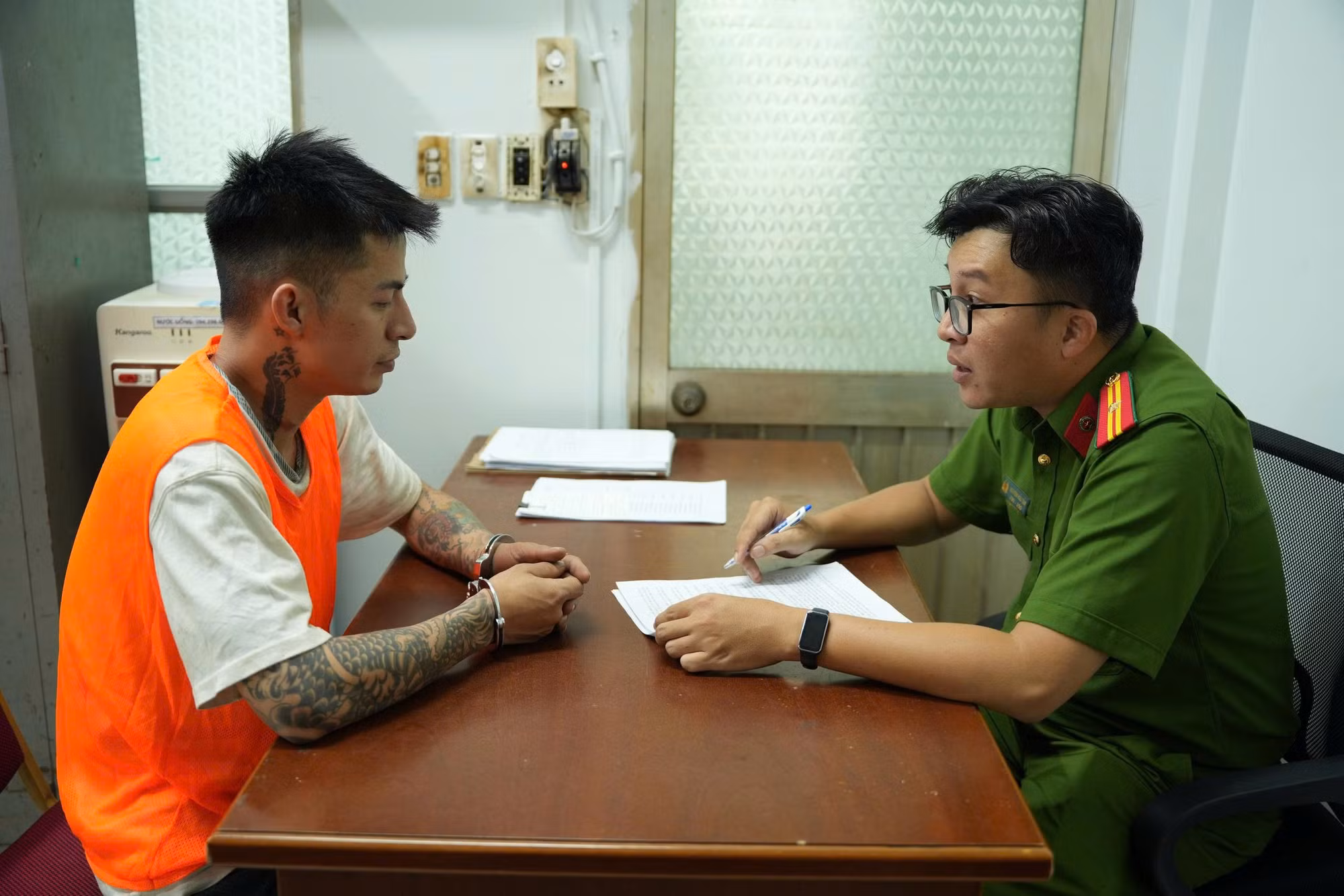 Lê Miền Nam tại cơ quan điều tra.