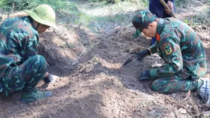 Khai quật địa điểm nghi chôn cất hài cốt liệt sĩ trong Vườn Quốc gia Yok Đôn