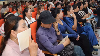 Ấm áp tình người trong “Hội nghị gia đình phạm nhân” ở Trại giam Đắk Tân