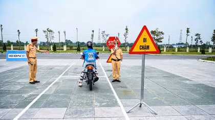 Nâng cao ý thức an toàn giao thông qua đào tạo mô tô tại Thái Nguyên