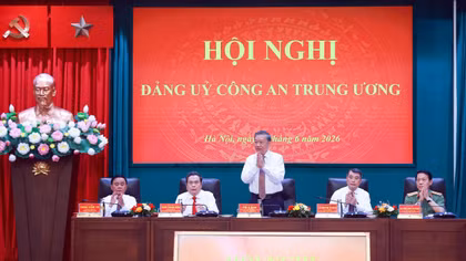 Lãnh đạo Đảng, Nhà nước dự hội nghị Đảng uỷ Công an Trung ương 