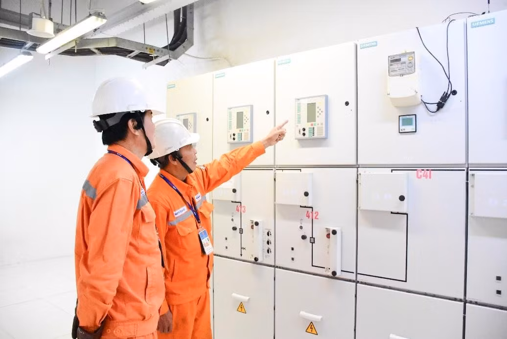 Diễn tập theo phương án cung ứng điện.