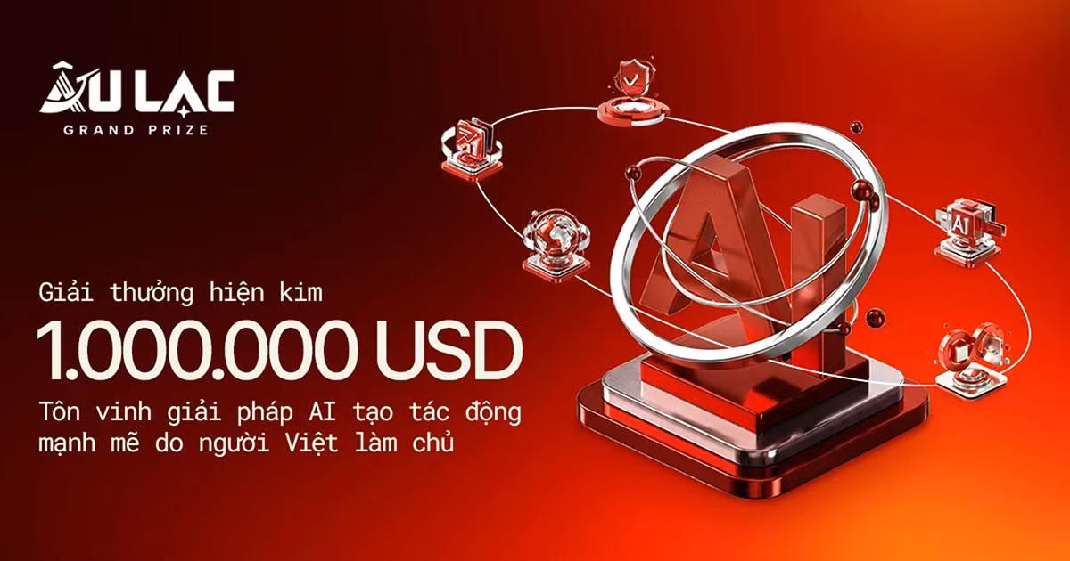 Âu Lạc Grand Prize, giải thưởng trị giá 1 triệu USD tôn vinh giải pháp AI do người Việt phát triển và làm chủ.