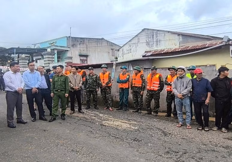Công an xã Đức Trọng triển khai phương án bảo đảm ANTT.