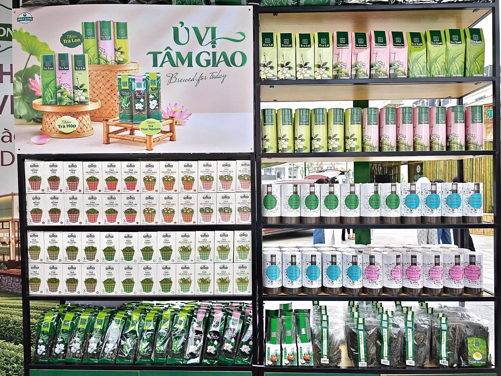 Gian hàng Phúc Long tại sự kiện 2.