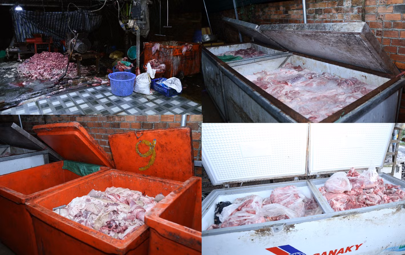 Một số hình ảnh tang vật.