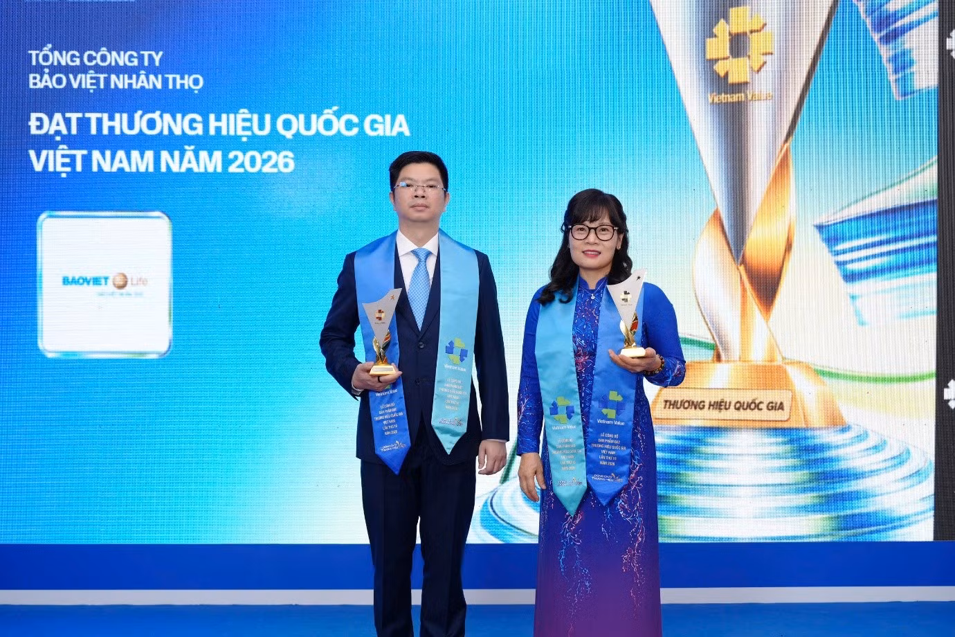 Bảo Việt Nhân thọ được vinh danh là Thương hiệu quốc gia.
