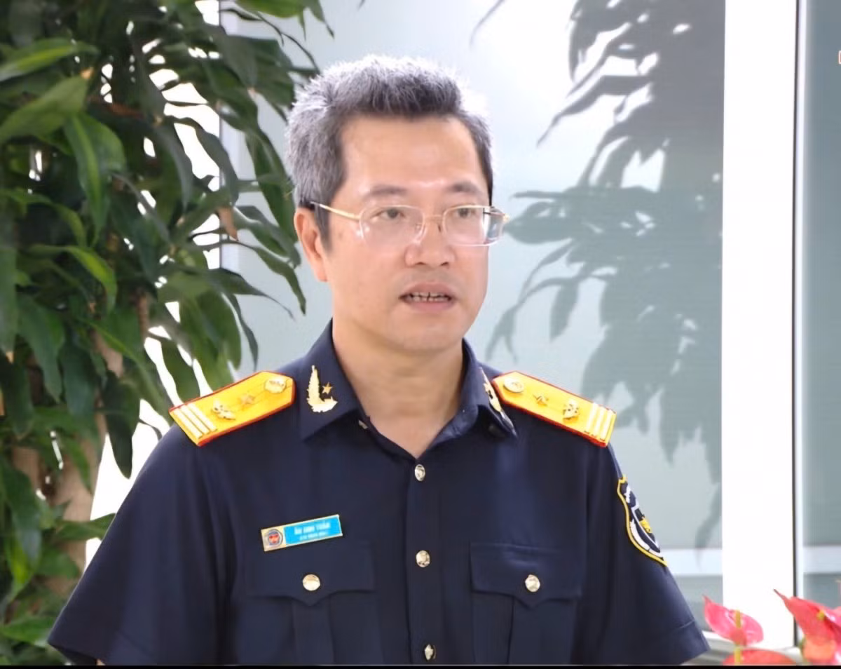 Phó Cục trưởng Cục Hải quan Âu Anh Tuấn