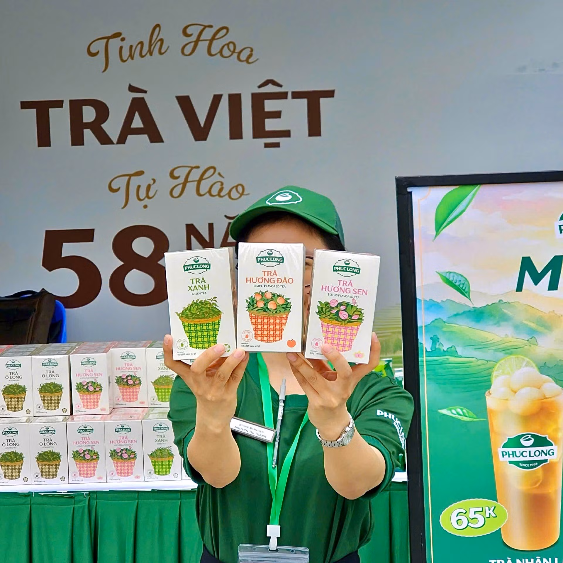 Phúc Long thay đổi bao bì dòng trà đóng hộp mới.