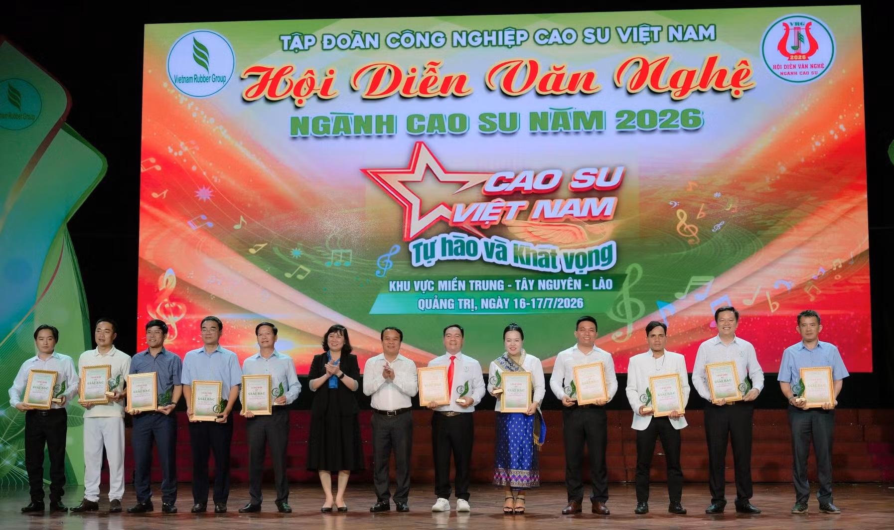 Các tiết mục giành Huy chương Bạc.