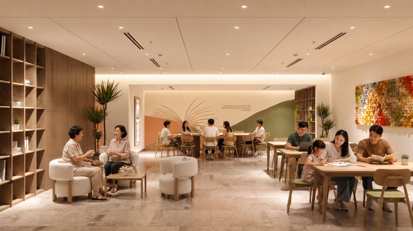 NOXH Marina Living Halong phát triển hệ tiện ích toàn diện, mở ra nhiều không gian gắn kết cộng đồng cư dân đa thế hệ.