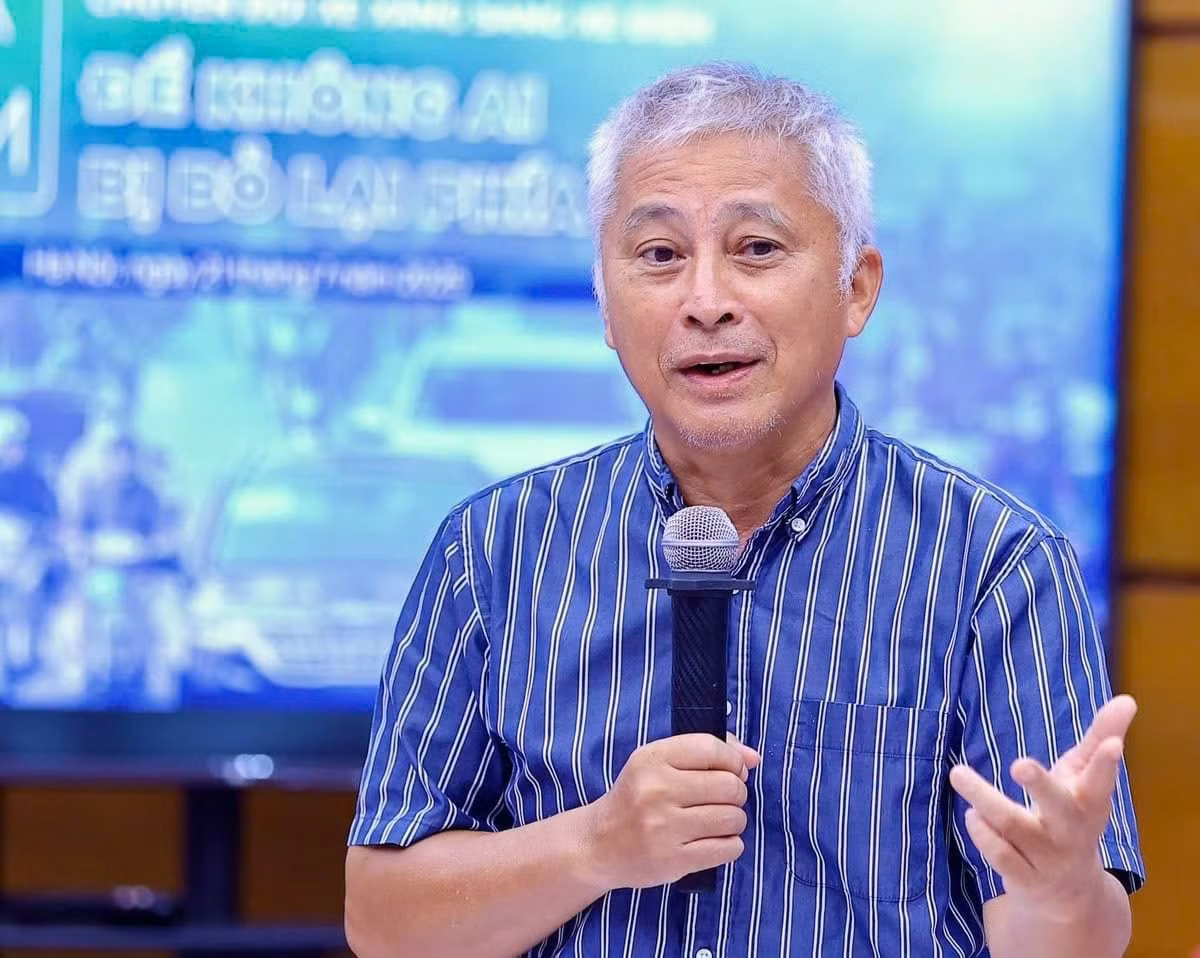 Tiến sĩ Hoàng Dương Tùng, Chủ tịch Hội Không khí sạch Việt Nam.