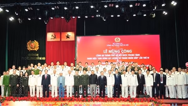 Công an Thủ đô Anh hùng đảm bảo ANTT, tạo nền tảng, động lực cho phát triển kinh tế - xã hội