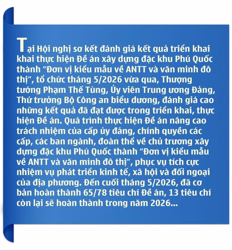 Bài 4: Đặc khu kiểu mẫu, giữ vững an ninh từ tuyến đầu tổ quốc ảnh 5