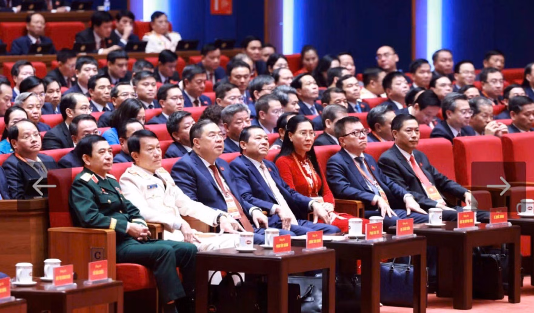 Đoàn Chủ tịch Đại hội XIV của Đảng gồm 16 đồng chí -0